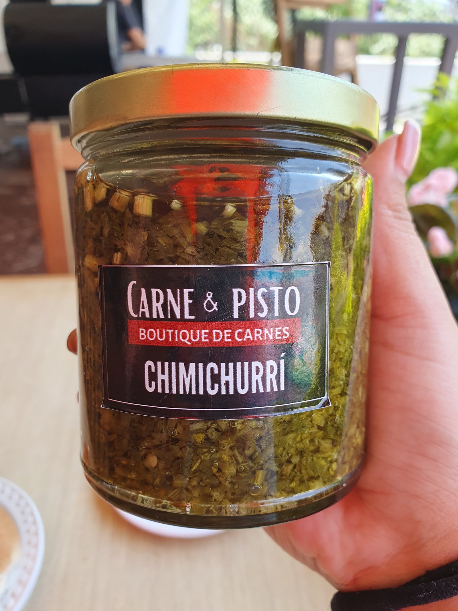 Chimichurrí artesanal